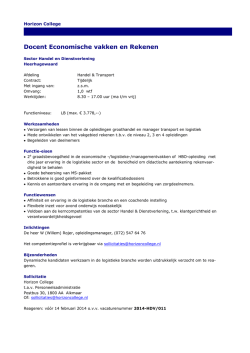 Docent Economische vakken en Rekenen