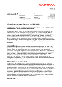 Download hier het persbericht