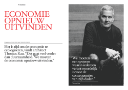 EconomiE opniEuW uiTvinDEn