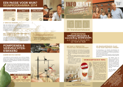 Download hier onze infokrant 2014