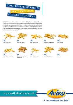 Download PDF - Aviko Foodservice