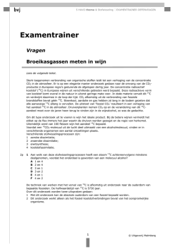 H5 thema 1 oefenexamenopgaven (stofwisseling)