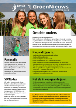 Editie september 2014