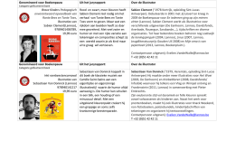 Info over de genomineerden Boekenpauw