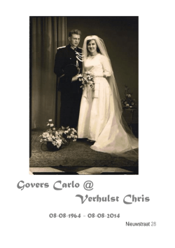 Govers Carlo @ Verhulst Chris