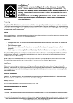Lacq Natuleum® - Vliegenthart