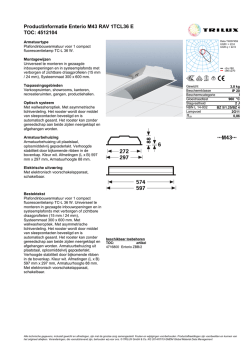 Productinformatie Enterio M43 RAV 1TCL36 E TOC: 4512104