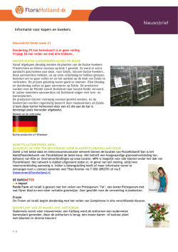 Informatie voor kopers en kwekers