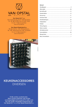 Diverse keukenaccessoires