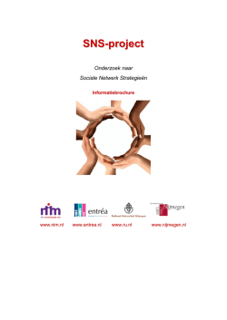Informatiebrochure SNS project