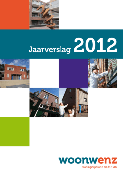Jaarverslag 2012