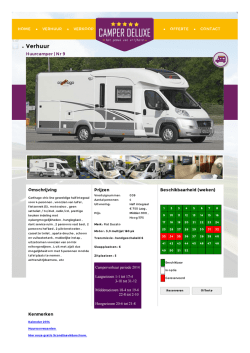 Goedkope Carthago Chic C-Line camper huren
