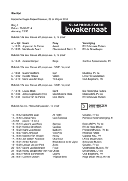 dres zo mi 29062014 - Hippische Dagen Strijen