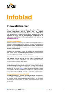 Innovatiekrediet