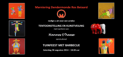 Marnixring Dendermonde Ros Beiaard TUINFEEST MET BARBECUE