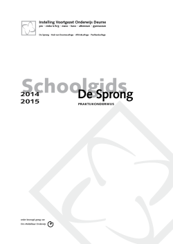 Schoolgids - IVO Deurne