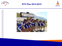 RTV Plan 2014-2015 - R.T.V. de Leeuwen