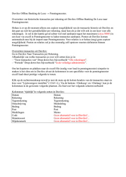 Download PDF - Penningmeester offline huishoudboekje