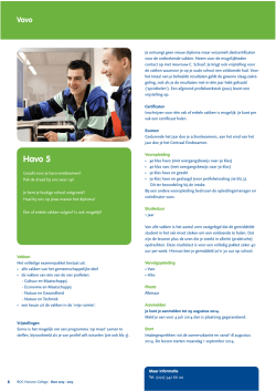Havo 5 - Horizon College