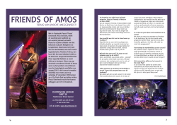 FRIENDS OF AMOS - CC De Grote Post Oostende