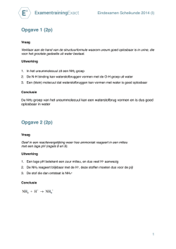 Eindexamen 2014 I HAVO eerste 6