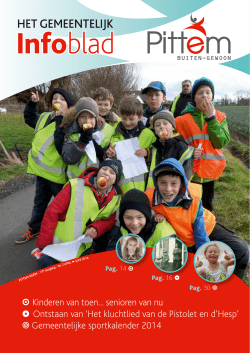 april-juni - Gemeente Pittem
