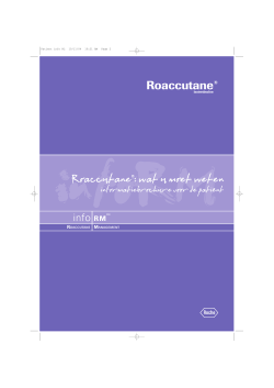 Roaccutane Informatiebrochure 2004