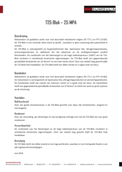 Download hier de technische fiche