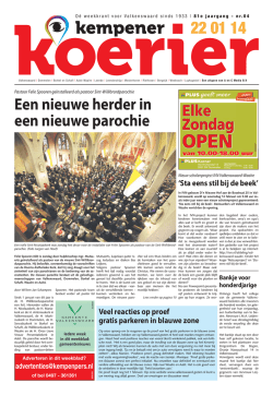 Een nieuwe herder in een nieuwe parochie
