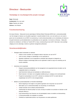 Directeur - Bestuurder