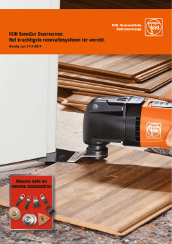 Het krachtigste renovatiesysteem ter wereld.