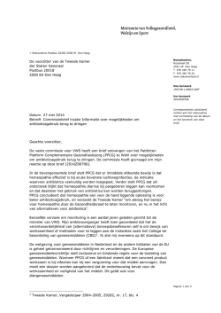 "Commissiebrief over mogelijkheden om