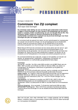 Commissie Van Zijl compleet