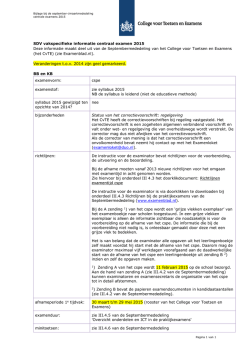 info sdv ce 2015