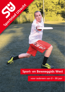 Beweeggids Utrecht West