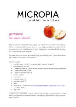 pectinase - Micropia