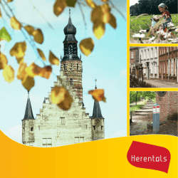 Download hier de toeristische brochure van Herentals