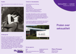 Download de pdf Praten over seksualiteit