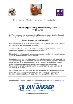 Platform Nederlandse Uientelers