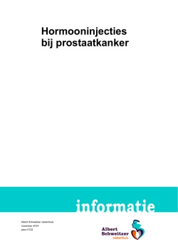 hormooninjecties bij prostaatkanker