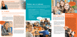 Goede begeleiding Werken aan je toekomst De