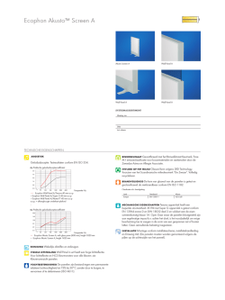 Ecophon Akusto&trade; Screen A
