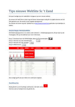 KLIK HIER - sctzand