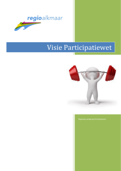 Visie Participatiewet regio Alkmaar