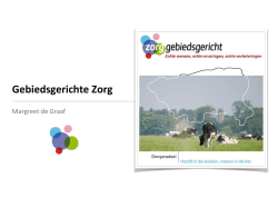 Download hier het document Gebiedsgerichte Zorg
