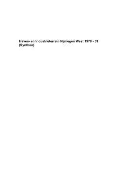 en industriegebied Nijmegen West 1979 - 59 (Synthon)