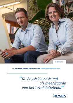 Interview Dommisse en Braam
