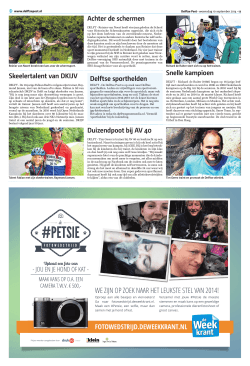 Delftse Post - 10 september 2014 pagina 12