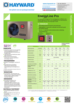 EnergyLine Pro - Hayward Pool Europe