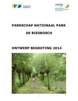 B 15 11613 NP de Biesbosch ontw.begroting 2014 02 mei 2013, pdf